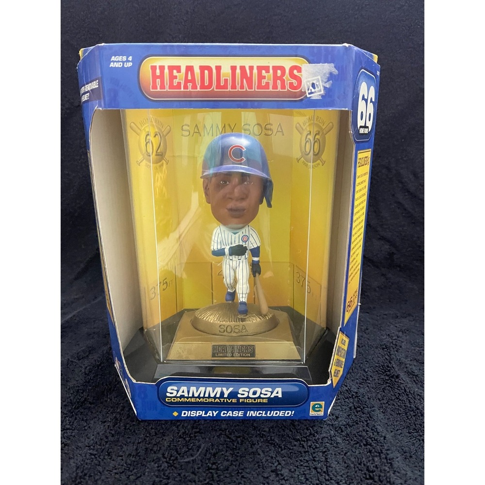 Sammy Sosa Headliners XL 66 Home Runs Commemorative Figure 1998